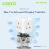 Oraimo PowerHub C 6-In-1 Smart Fast Charging High Security Small and Portable Power Expansion Cube - Image 5
