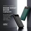 Oraimo Pilot Byte 20000mAh Power Bank LED Display 2.4A Dual Output Input Power Bank - Image 2