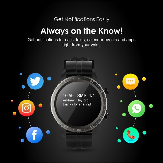 Oraimo Tempo W3 Smart Watch - Online Exclusive - Image 4