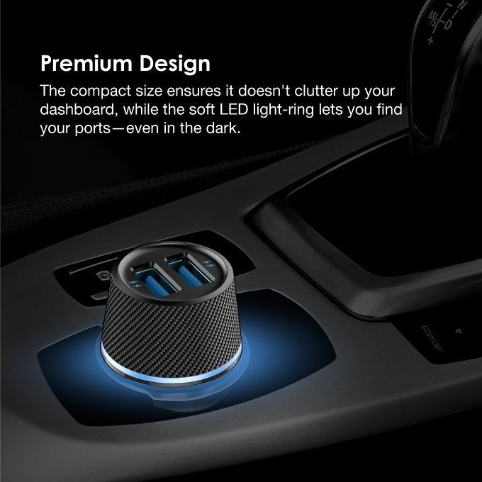 Oraimo Highway Dual USB Fast Charging Car Charger - Image 2