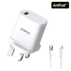 Oraimo Cannon 2 Pro 18W Safe & Durable Fast Charging Charger Kit