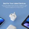 Oraimo PowerNano 20W PD AniFast Fast Charging UK Type Wall Charger - Image 2