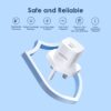 Oraimo PowerNano 20W PD AniFast Fast Charging UK Type Wall Charger - Image 3