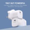 Oraimo PowerNano 20W PD AniFast Fast Charging UK Type Wall Charger - Image 5