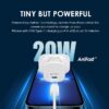 Oraimo PowerNano 20W PD AniFast Fast Charging UK Type Wall Charger - Image 6