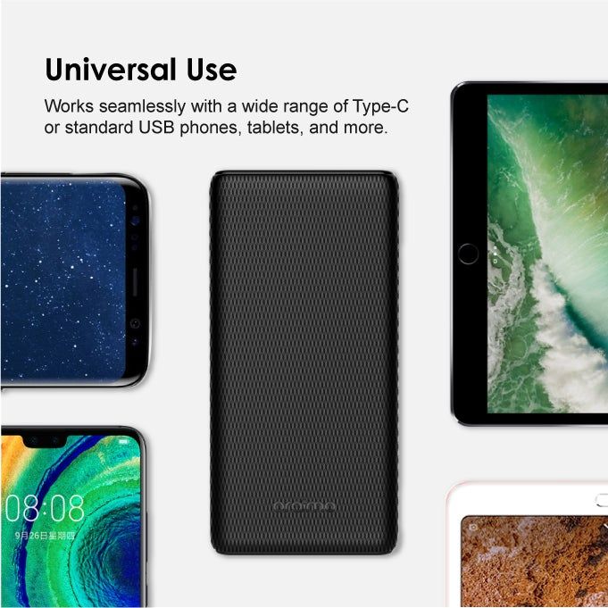 Oraimo Toast 10 PD Type-C Fast Charge & Recharge Power Bank with free type-c cable - Image 6