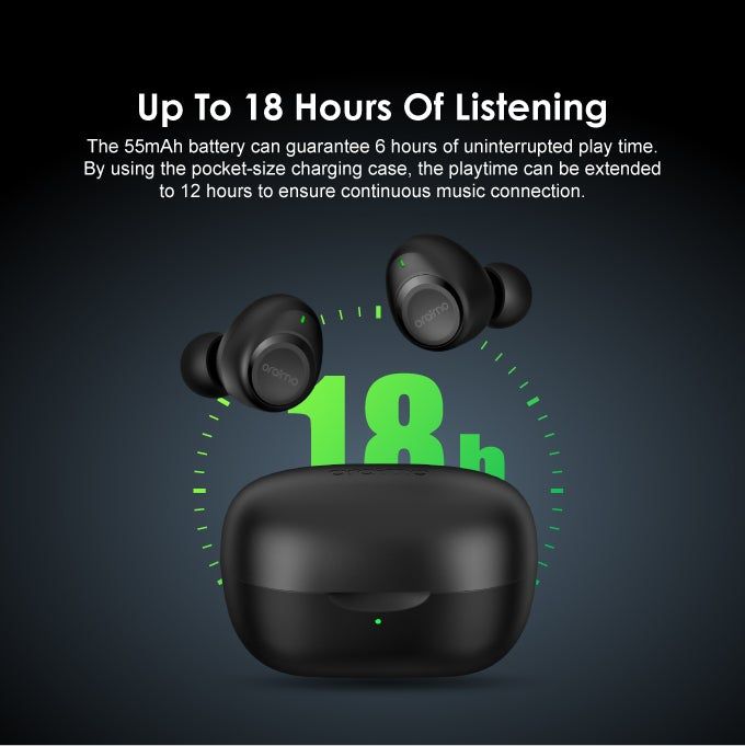Oraimo AirBuds 2 Stereo Bass True Wireless In-Ear Earbuds - Image 5