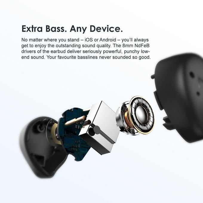 Oraimo AirBuds 2S Super Bass TWS True Wireless Stereo Earbuds - Online Exclusive - Image 3