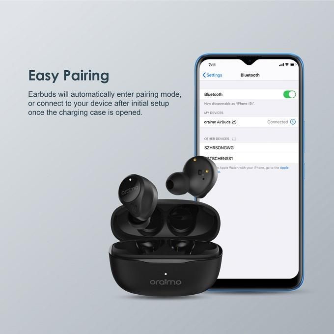 Oraimo AirBuds 2S Super Bass TWS True Wireless Stereo Earbuds - Online Exclusive - Image 7