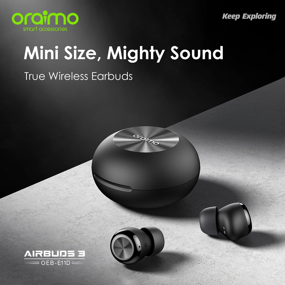Oraimo AirBuds 3 Powerful Bass IPX7 Waterproof TWS True Wireless Earbuds - Image 9