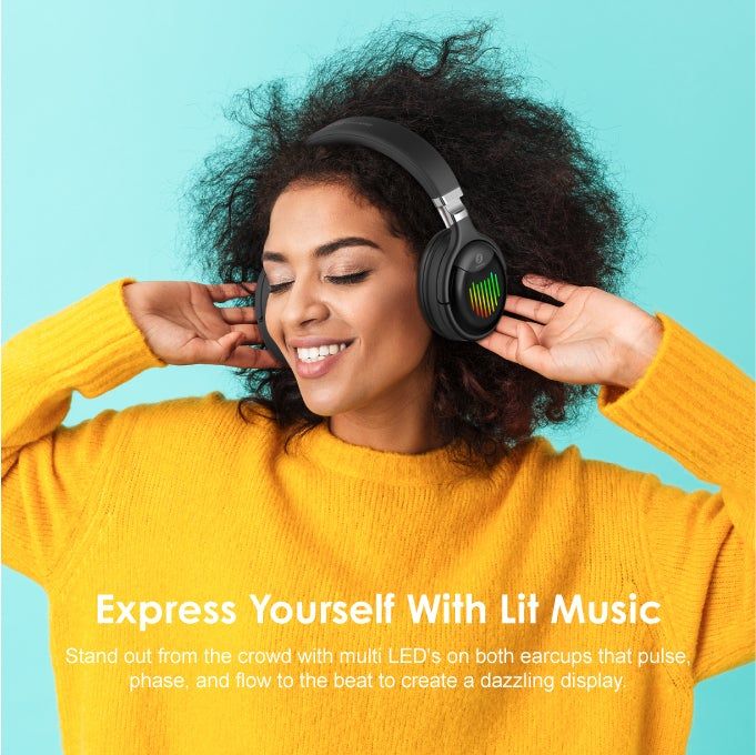Oraimo BoomPop Over-Ear Bluetooth Wireless Headphone - oraimo x boomplay Collaboration - Limited Edition - Image 5