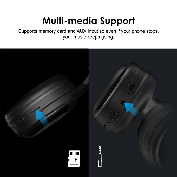 Oraimo BoomPop Over-Ear Bluetooth Wireless Headphone - oraimo x boomplay Collaboration - Limited Edition - Image 6