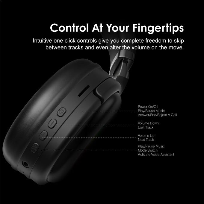 Oraimo BoomPop Over-Ear Bluetooth Wireless Headphone - oraimo x boomplay Collaboration - Limited Edition - Image 9