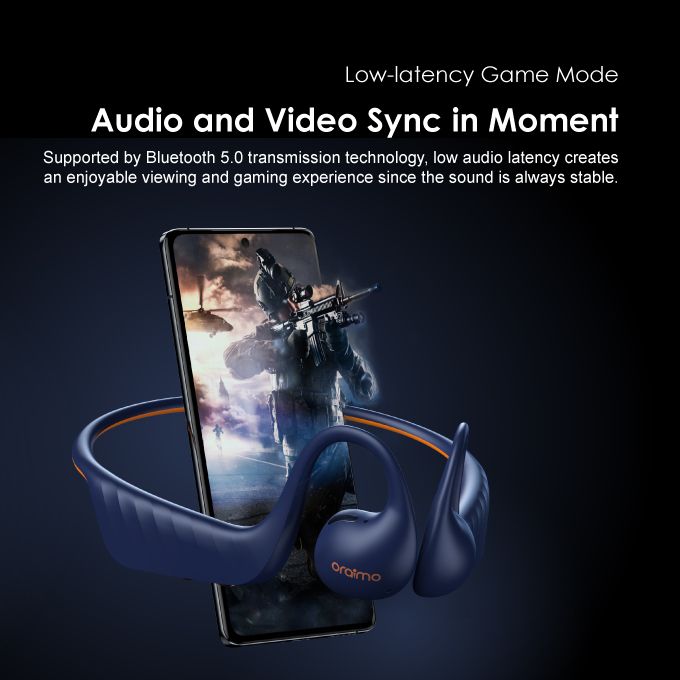 Oraimo OpenCirclet IPX5 Ergonomic Secure Fit Long Playtime Open-ear Bluetooth Headphones - Image 14