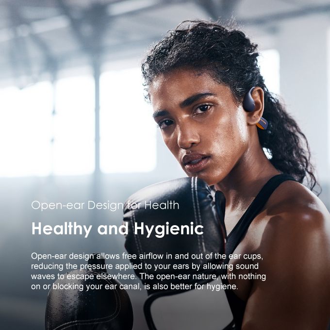 Oraimo OpenCirclet IPX5 Ergonomic Secure Fit Long Playtime Open-ear Bluetooth Headphones - Image 9