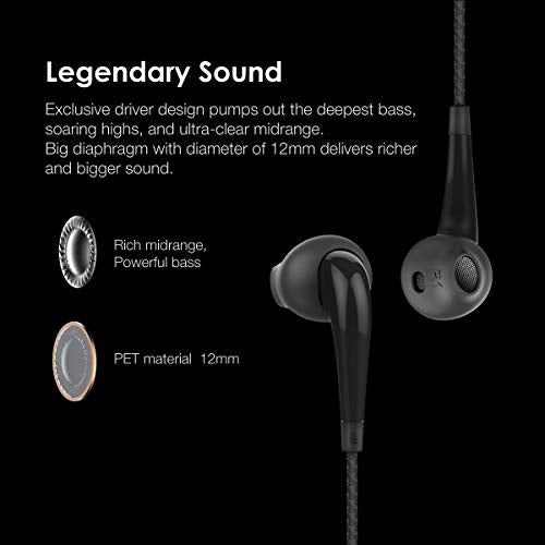 Oraimo Halo-S Reinforce Cable Half-in-Ear Wired Earphones - Online Exclusive - Image 5