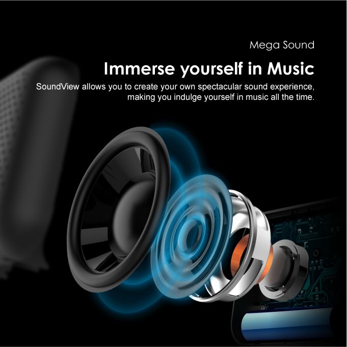 Oraimo SoundView Portable Wireless Speaker - Image 3