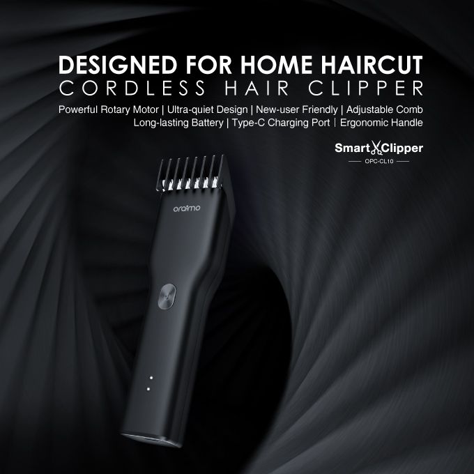 Oraimo SmartClipper Cordless Hair Clipper With 1 Guided Comb - Image 2