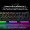 Oraimo HyperType Wired Mechanical Keyboard With Detachable Wrist Rest - Image 4