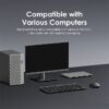 Oraimo SmartOffice Slim Quiet Typing Scissor Mechanism Key Structure Wireless Keyboard Mouse Combo - Image 8