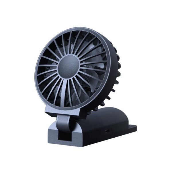 Oraimo SmartHandheldfan 4 Adjustable Speed Foldable and Carabiner Dual Blades and Strong Wind Fan