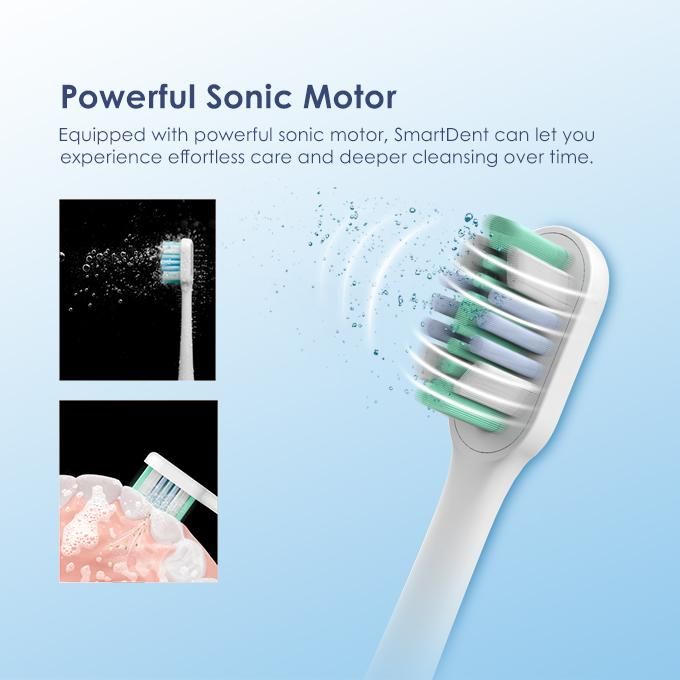 Oraimo SmartDent Electric Toothbrush-One Free Holder Plus Two Free Replacement Brush Heads in total - Image 4