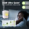 Oraimo Humidifiers Top Fill 26dB Quiet Essential Oil Diffuser with Nightlight BPA-Free 2.5L Capacity Humidifier - Image 4